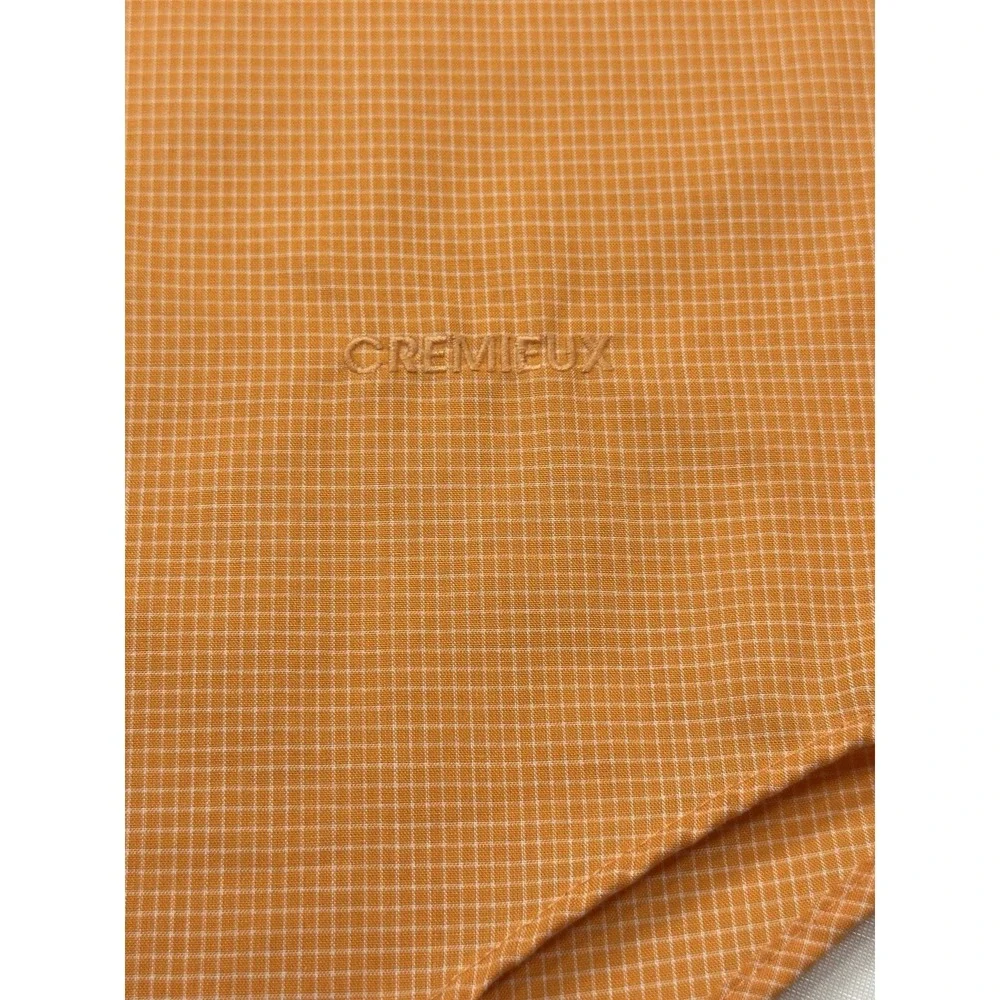 Daniel Cremieux Italian Fabric Men's Shirt Large Short‎ Sleeve Button Down